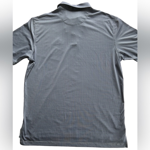 Peter Millar Summer Comfort Primland Blue Checkered Golf Polo Size Large - Picture 5 of 9